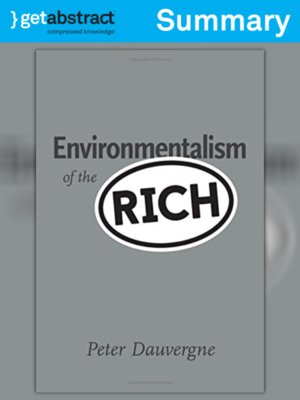 cover image of Environmentalism of the Rich (Summary)